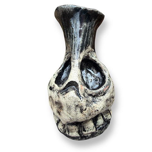 Celena Schoen 4.75" Skull Vase DP6346